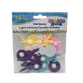16PCS Easter Felt Stickers